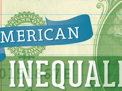 American Inequality graphic design typography typogrpahy