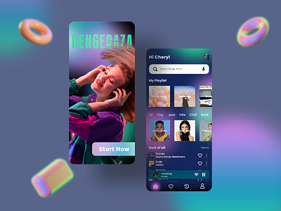 DENGERAZA - Music Player app