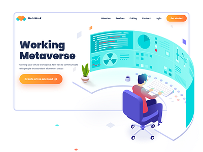 Working Metaverse Landing Page