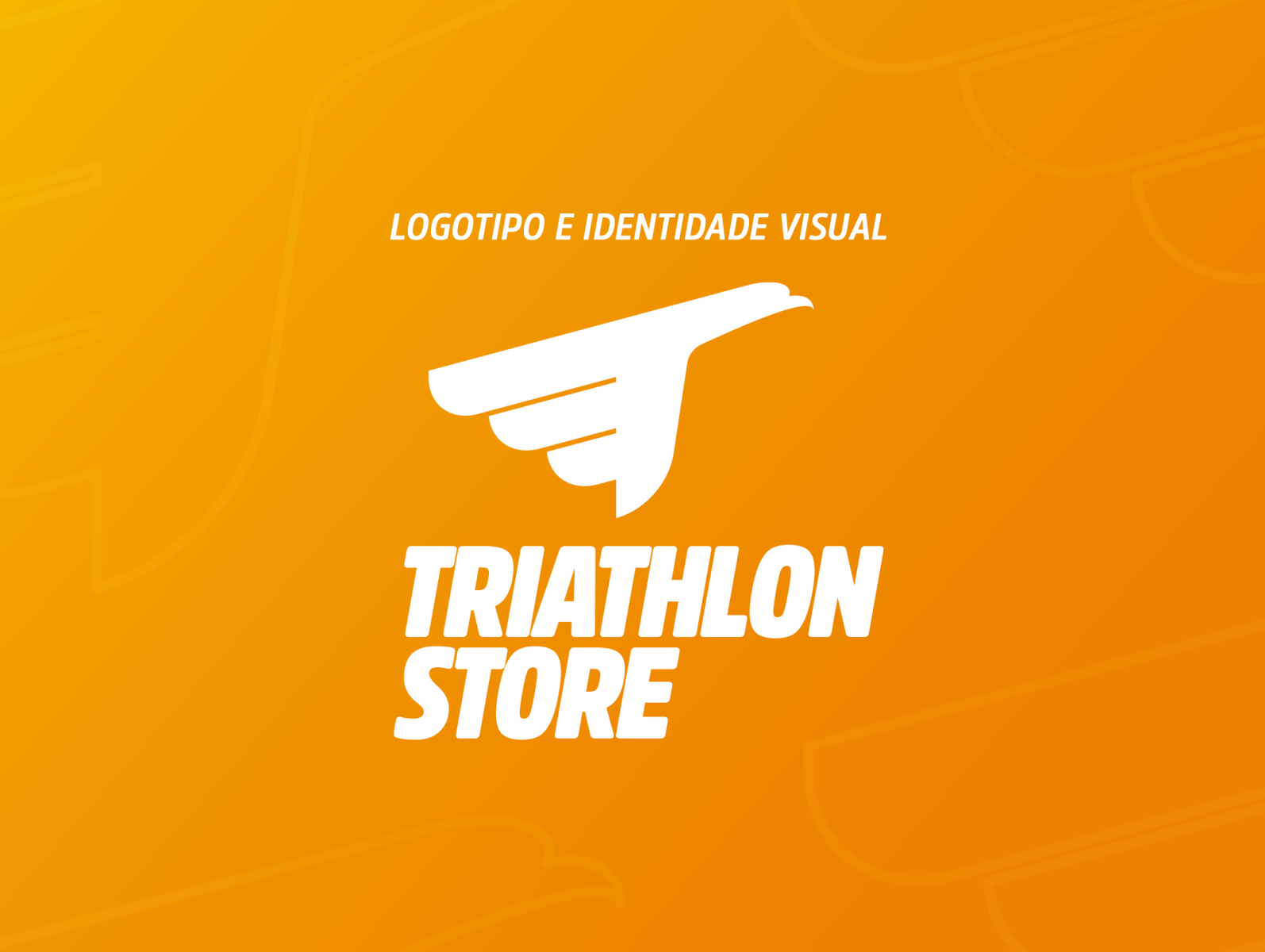 Criação de logotipo e identidade visual Triathlon Store by Thiago