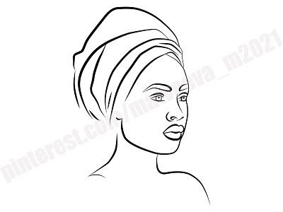 Face of the desert abstract eps10 face femele illustration vector woman