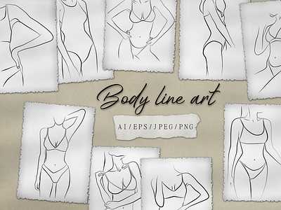 Body line art