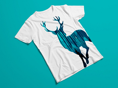 Forest Deer deer forest t shirt
