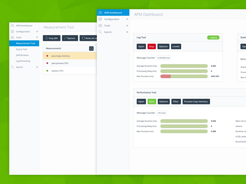 Mendix Application Performance Monitor by Mendix on Dribbble