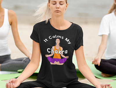 It calms my chakra chakra design drawing graphic design illustration meditation yoga