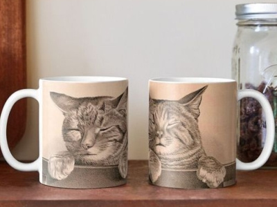 Cute Cats cats design graphic design kitten mug vintage