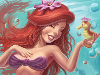 Unda Da Sea disney little littlemermaid mermaid sea unda da sea water