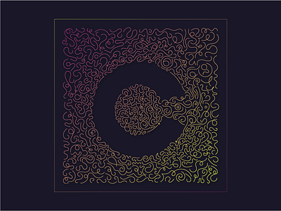 To C or not to C 36daysoftype c graphic design letter logo modern swirls type typo typography vector