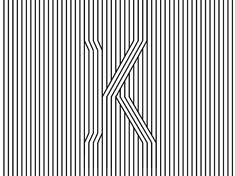 K is for OK by Lavinia Trofin on Dribbble