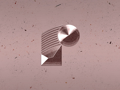 Rusty R 36daysoftype dribbble graphic design illustration letter logo rust texture type typo typography vector