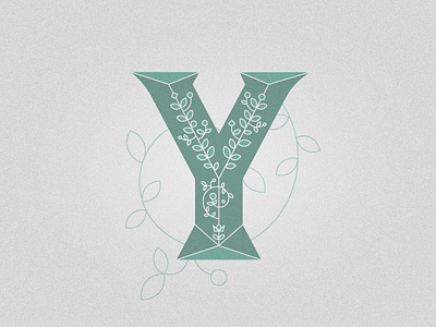 Y so pretty!? 36daysoftype design dropcap graphic illustration letter logo modern retro type typography vector