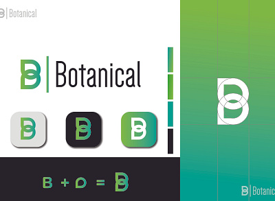 Botanical Co. branding business design graphic design illustration logo typography ui ux vector
