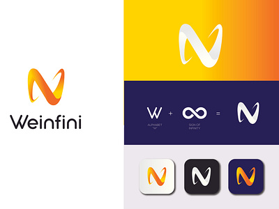 Weinfini Org branding business design graphic design illustration logo typography ui ux vector