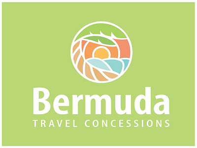 Alternate Bermuda beach bermuda brand branding clean logo minimal partnership simple travel