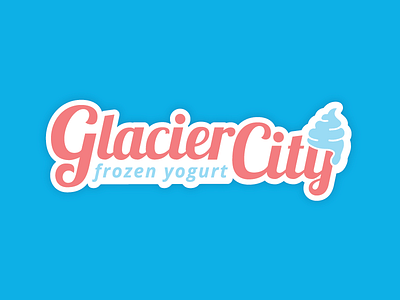 Glacier City Frozen Yogurt Logo