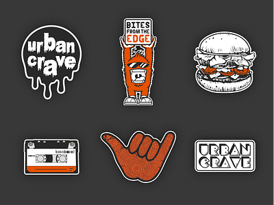 Urban Crave Stickers