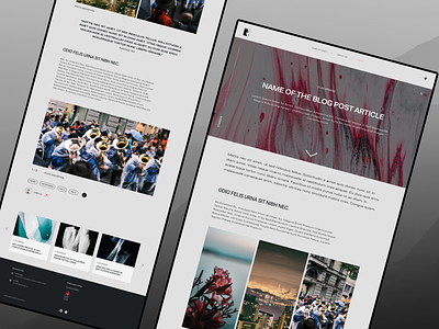 Stargen | Article Page article blog blogpost design figma news photo template text typography ui