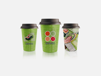 - Graphic Identity brand design illustration imagotype logos project restaurant studio sushi