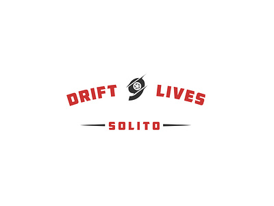 "DRIFT 9 LIVES" Logo advertising branding design graphic design logo logo design logo designer typography visual identity