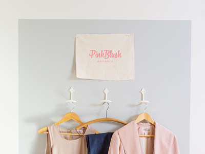 hangers fashion feminine focus lab hangers logo photo pink screenprint style