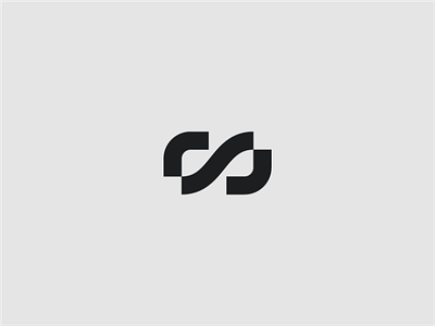 RS ambigram ar augmented reality brand icon infinity logo mark monogram symbol vr