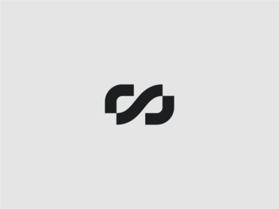RS ambigram ar augmented reality brand icon infinity logo mark monogram symbol vr