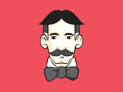 gentleman butt cut fellow focus lab gentleman illustration mustache practice red scholar victorian