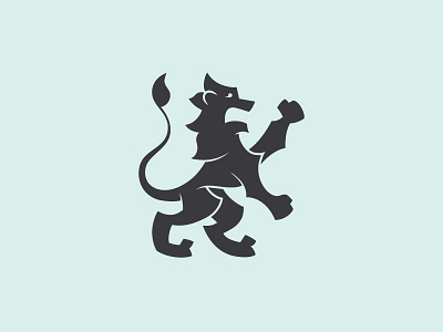 rampant coat of arms crest heraldry lion logo mark rampant shield