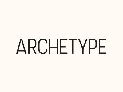 Archetype (its a .gif!) archetype custom diacritic gif lettering logo type type design typography