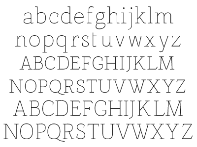 revisiting alphabet font type design