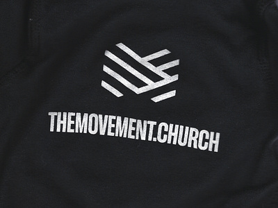 The Movement black brand church heart line logo movement oak oakland tree