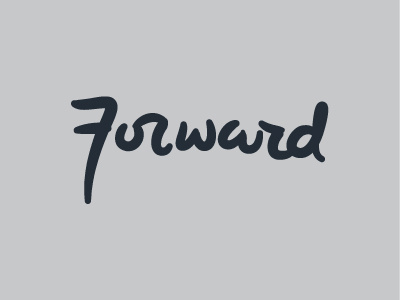 Forward custom forward lettering test type variable stroke width!