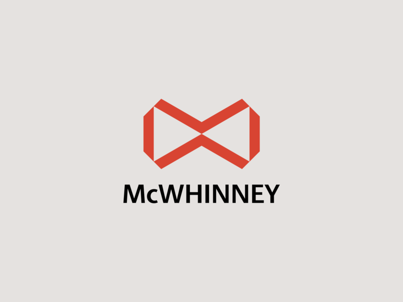 McWhinney brand colorado denver identity infinity logo mark mcwhinney orange