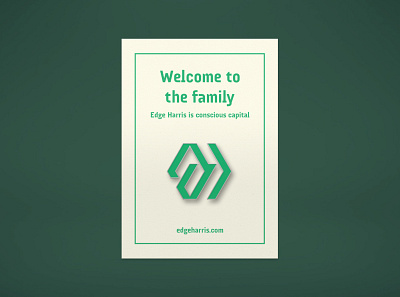 EH enamel pin brand design green hexagon icon identity logo mark monogram venture capital