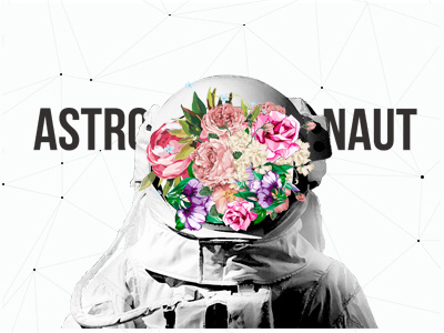Canvas Collage Series art astronaut canvas collage desing graphicdesign