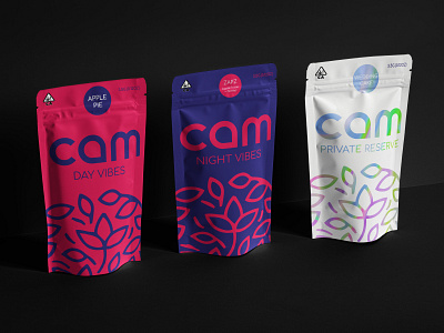 CAM Sustainable Packaging Redesign branding cannabis design pack package package design packaging