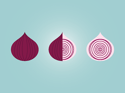 red onion! for fun onion red series veggie