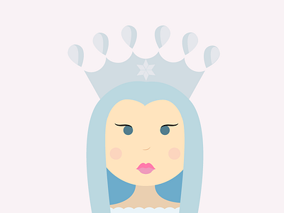 Princess Frostine blue candyland character frostine frosting princess snow