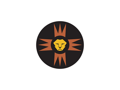 Africa Icon africa circle icon lion mane nonprofit tribal