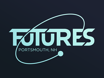 Futures Logo Option future logo orbit space type