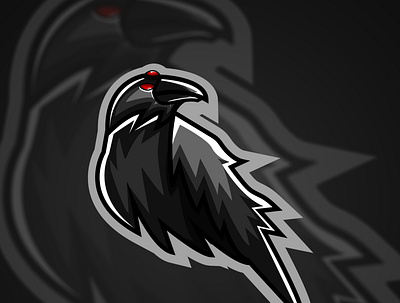 MASCOTLOGO "CROW" branding design graphic design illustration logo ui