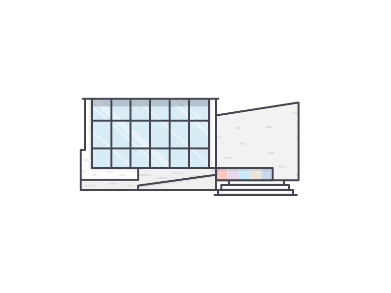 Architect Of Library outline finland library illustration icon building architect