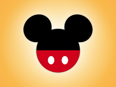 Mickey disney ears icon mickey mouse pop culture sketch