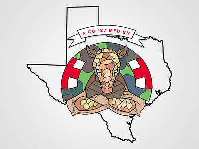 Dillo animal armadillo badge character logo sketch sports texas