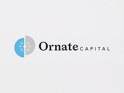 ornate capital management corporate logo logo