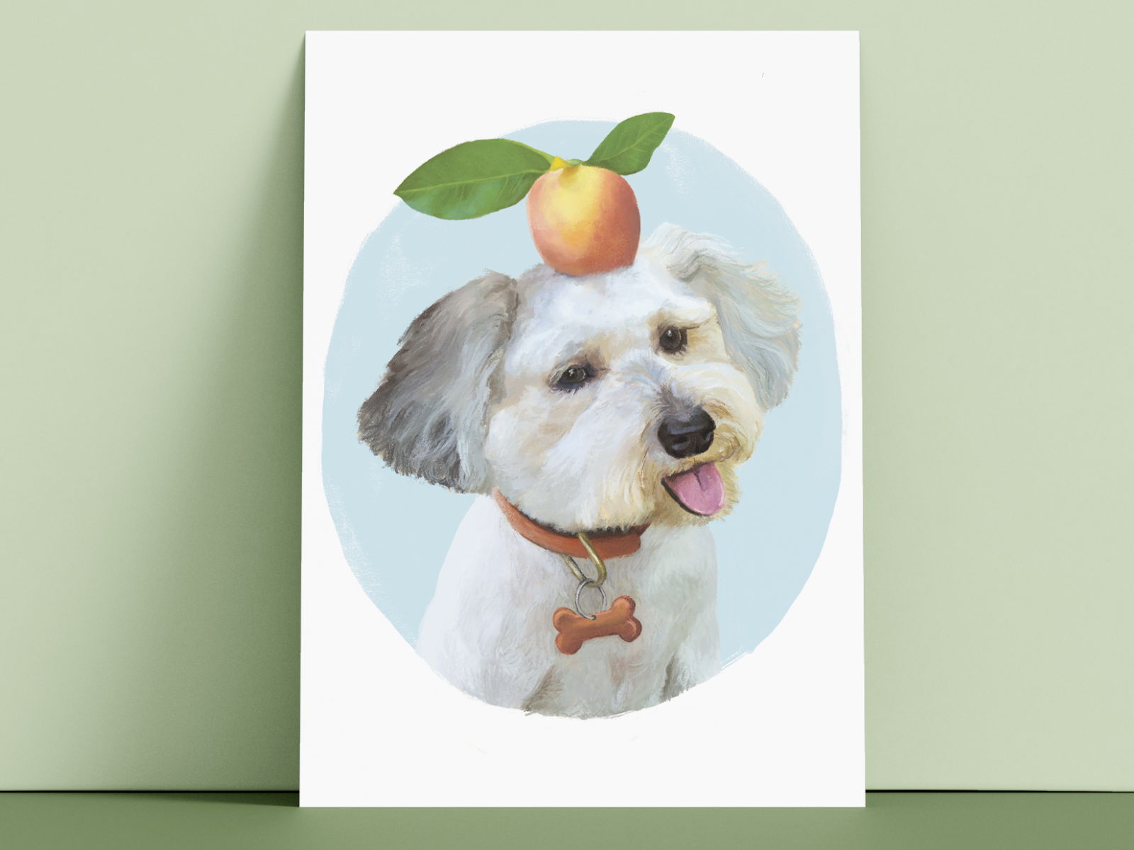 Pet Portraits Gunther by Sydney Mitchell on Dribbble