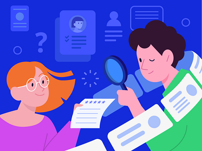 Headhunting by Lena Khamidullina on Dribbble