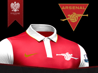 Arsenal FC - Concept Rebrand arsenal fc football jersey soccer uniform