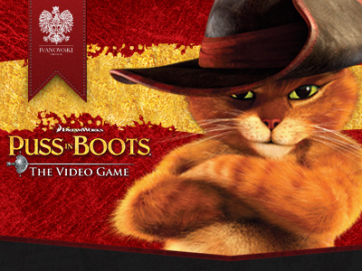 Puss in Boots - Rich Media Advertisement advertisment cat dreamworks puss in boots rich media video game
