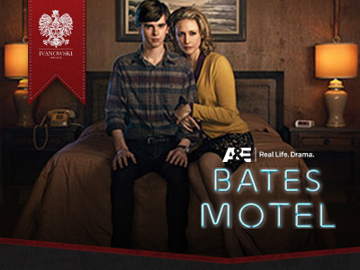 Bates Motel - Rich Media Advertisement ae bates horror motel series television tv